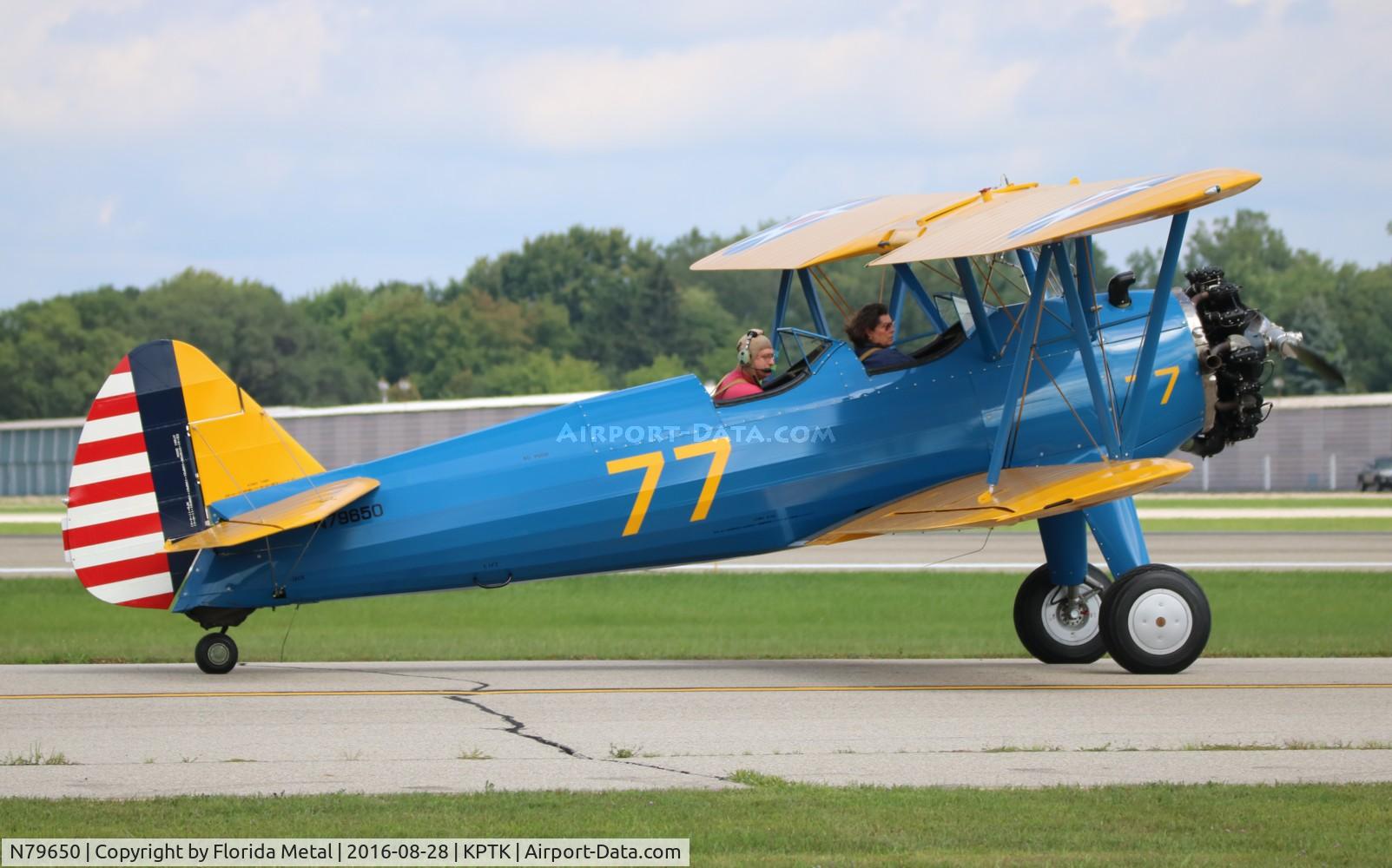 N79650, 1944 Boeing E75N1 C/N 75-5770, PT-17