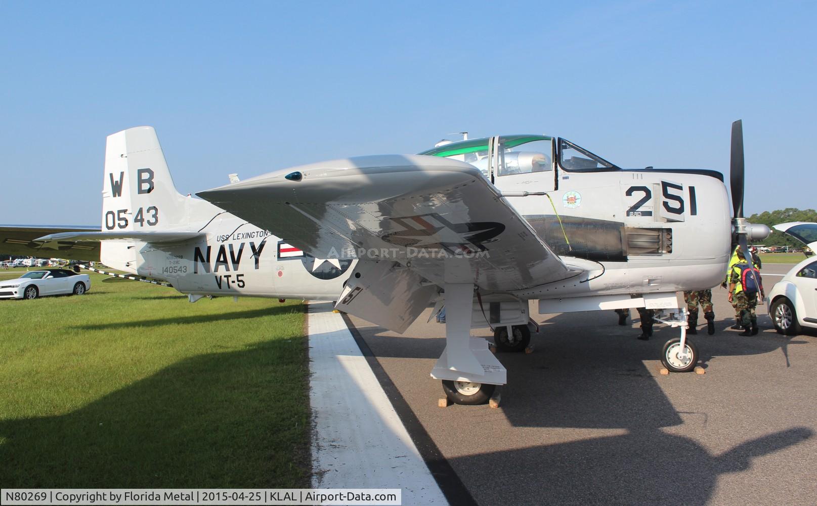 N80269, 1958 North American T-28C Trojan C/N 226-120 (140543), T-28C