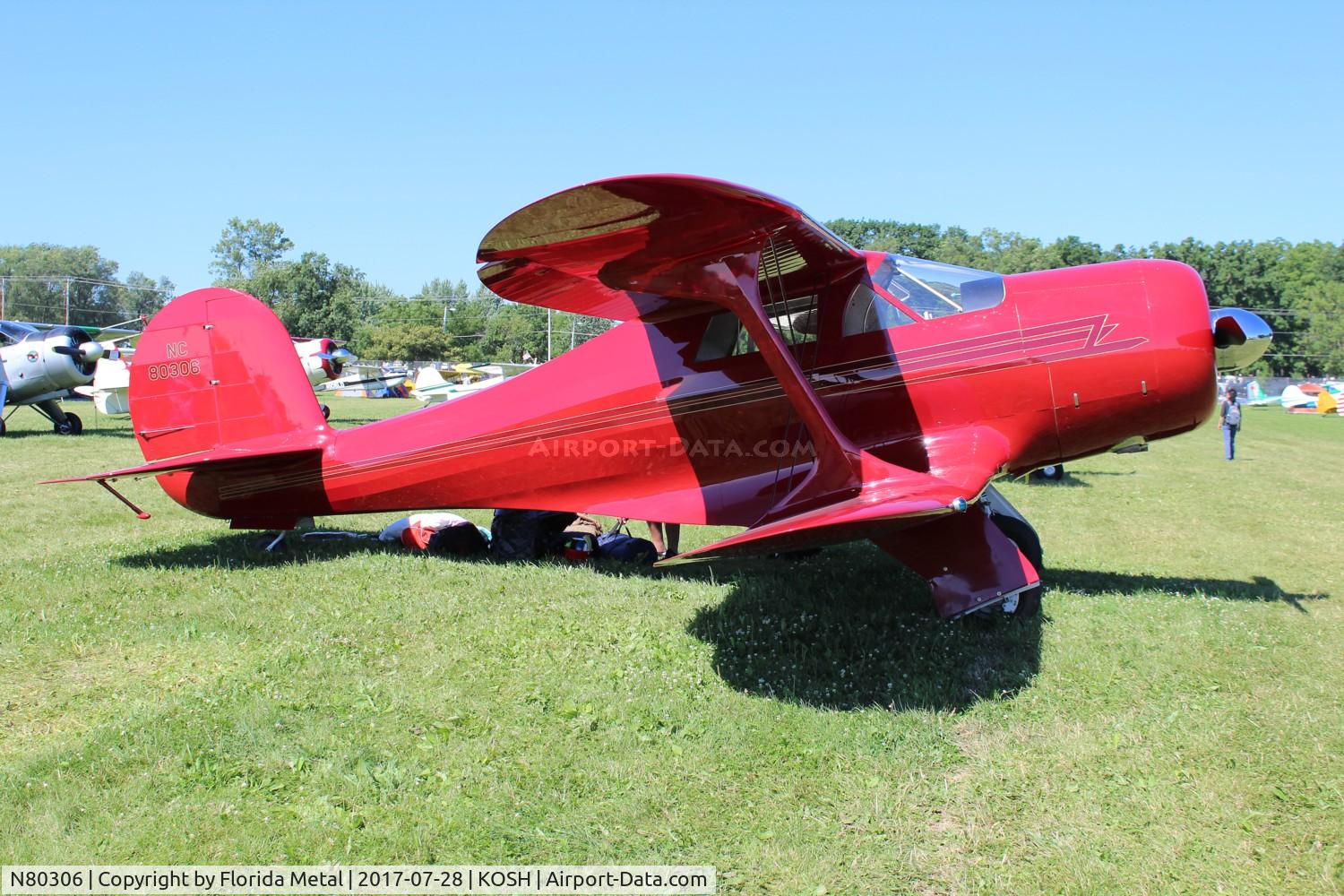 N80306, 1947 Beech G17S C/N B-5, Beech 17 Staggerwing