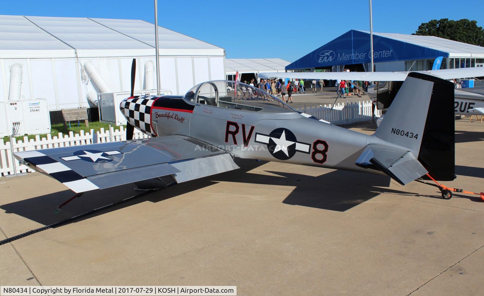N80434, 2000 Vans RV-8 C/N 80434, Vans RV-8