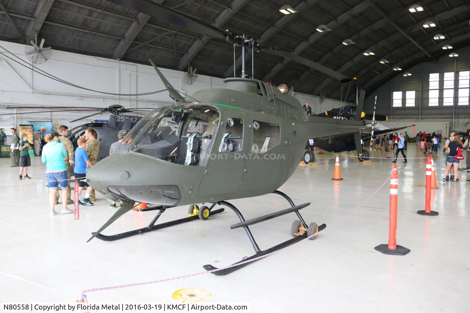 N80558, Bell OH-58A C/N 70-15207, OH-58A