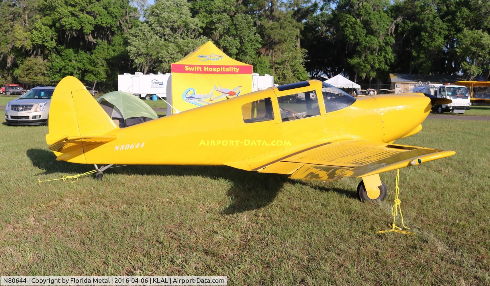 N80644, 1946 Globe GC-1B Swift C/N 1049, Globe GC-1B
