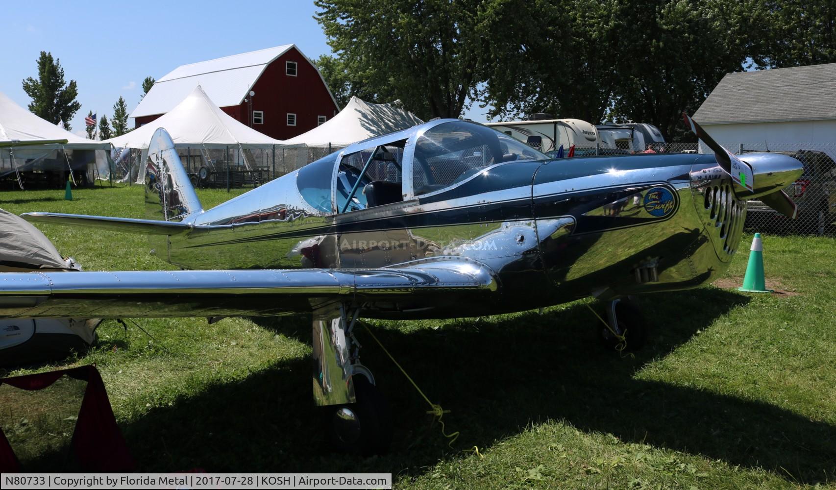 N80733, 1946 Globe GC-1B Swift C/N 136, Globe GC-1B