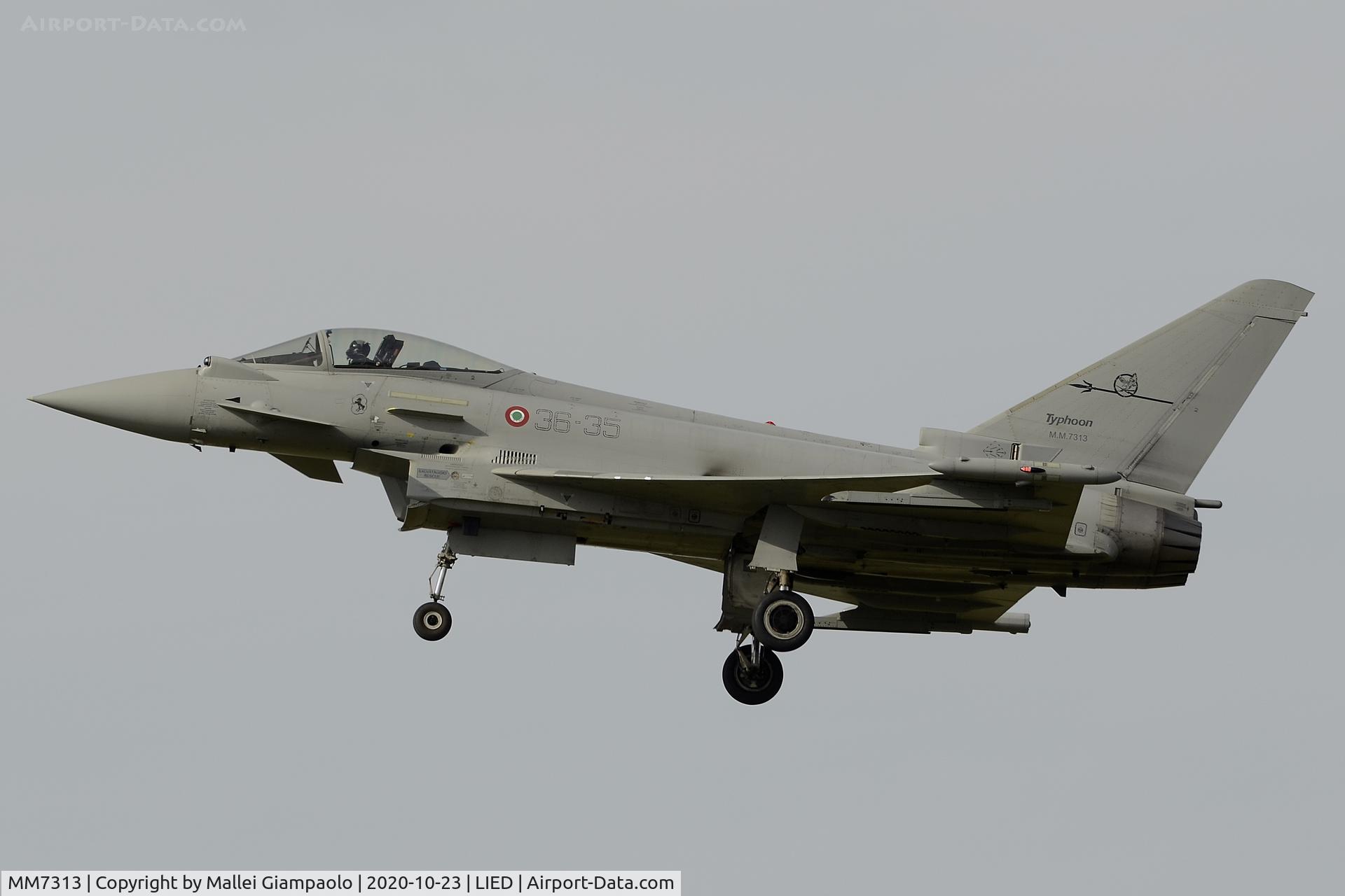 MM7313, Eurofighter EF-2000 Typhoon S C/N IS045, MM7313