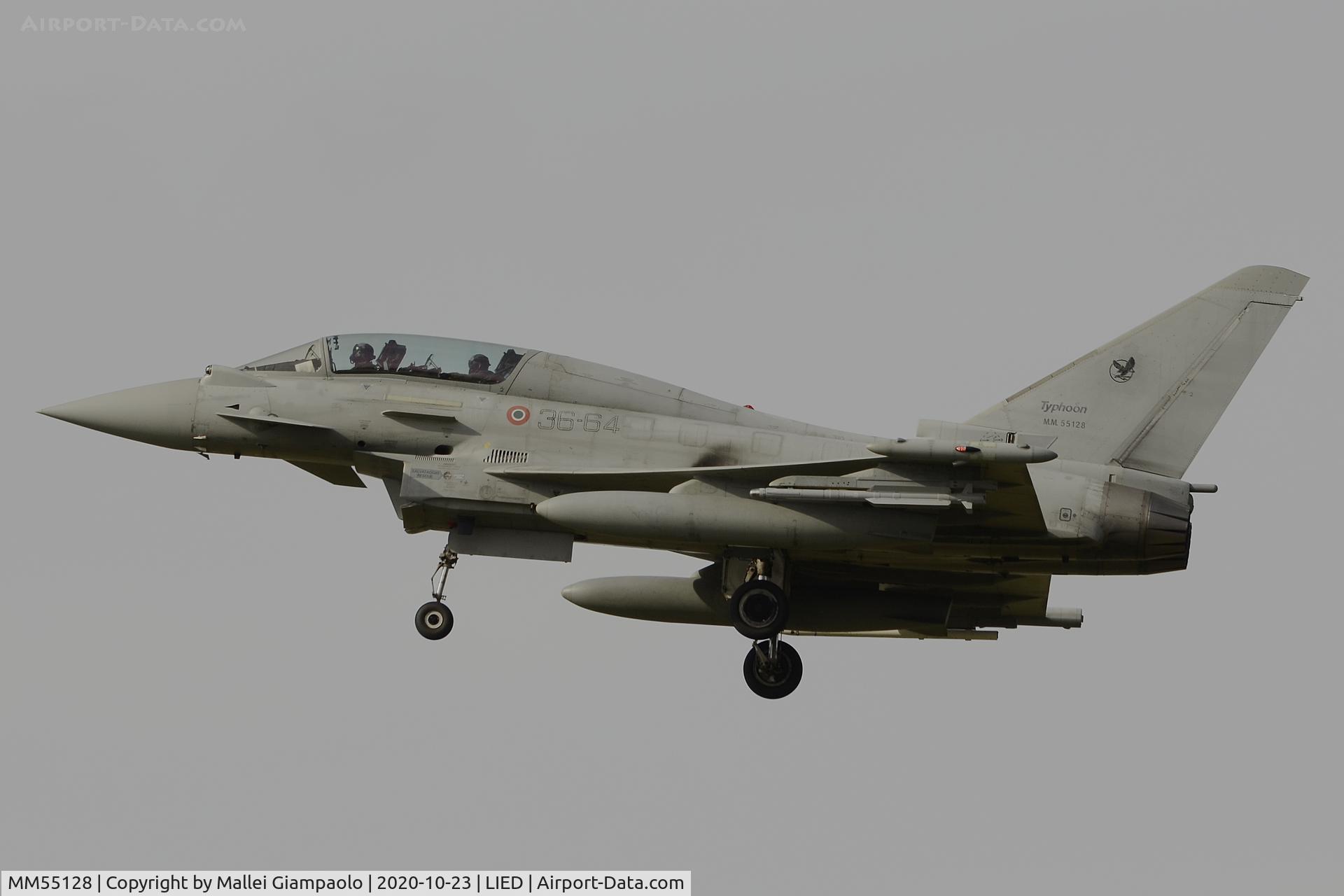 MM55128, Eurofighter TF-2000A Typhoon C/N 066/IT007, MM55128