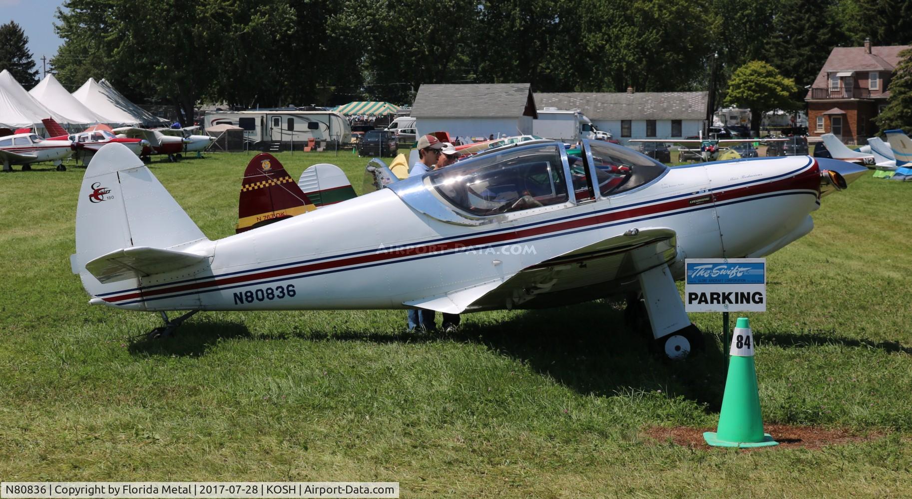 N80836, 1946 Globe GC-1A Swift C/N 239, Globe GC-1A