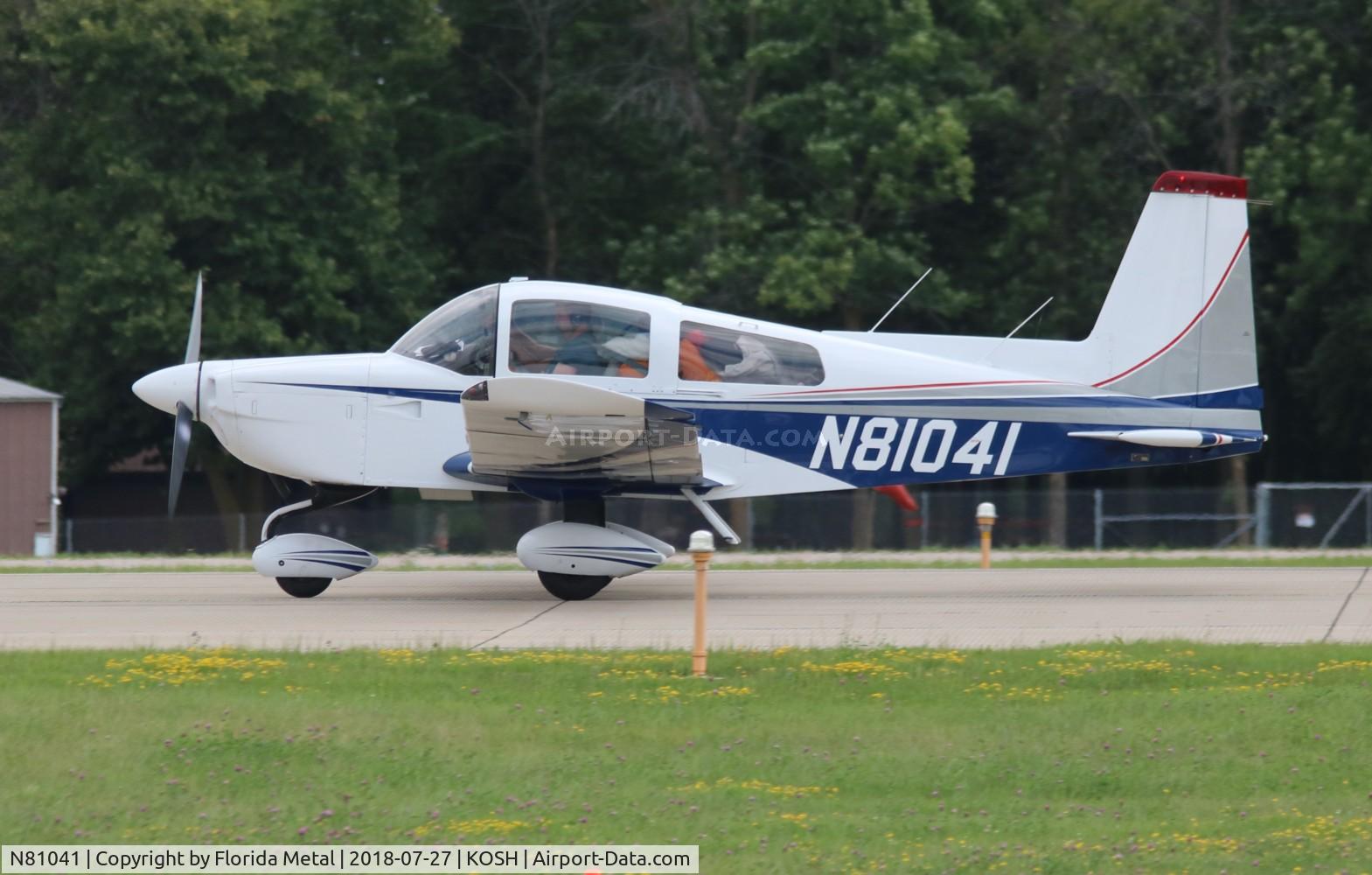 N81041, Grumman American AA-5B Tiger C/N AA5B0410, AA-5B