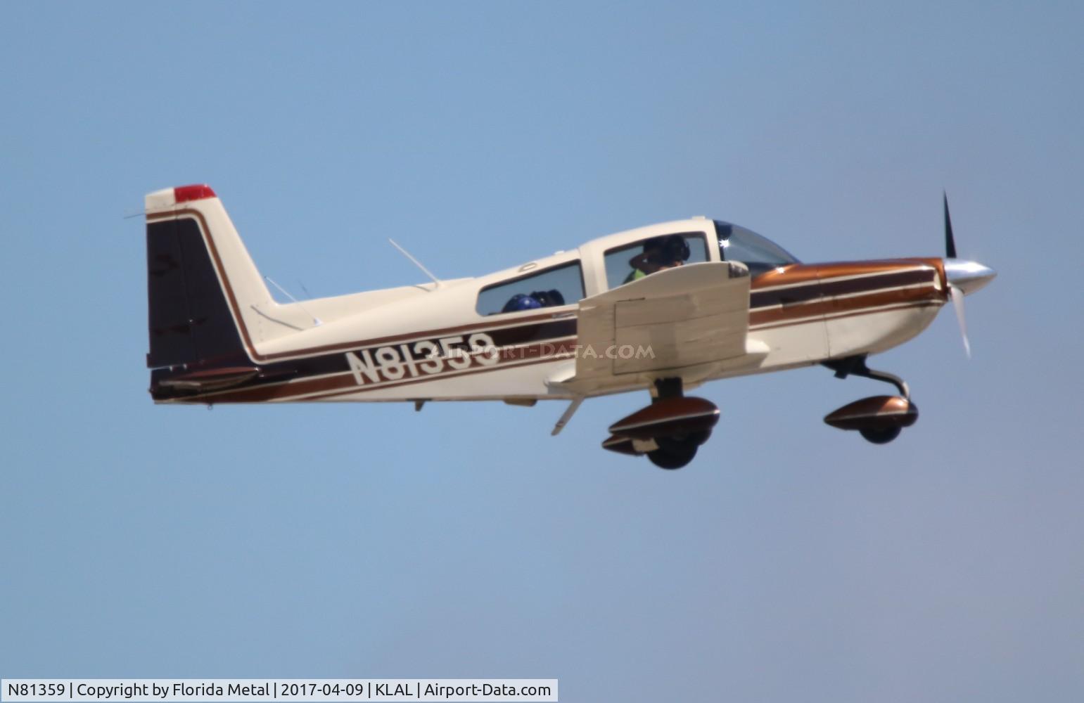 N81359, 1977 Grumman American AA-5B Tiger C/N AA5B0508, AA-5B