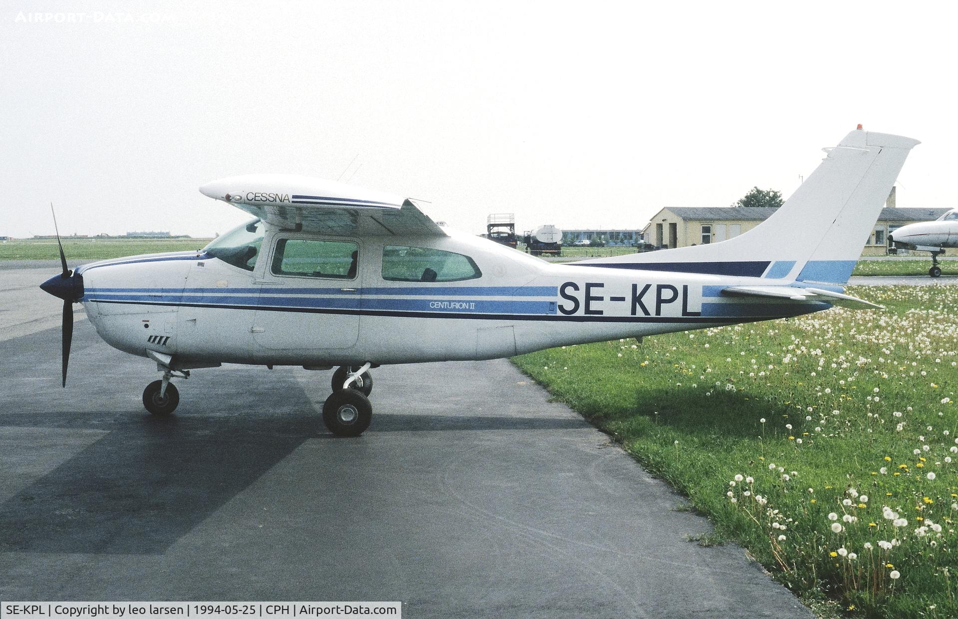 SE-KPL, 1978 Cessna 210M Centurion II Centurion C/N 210-62280, Copenhagen 25.5.1994