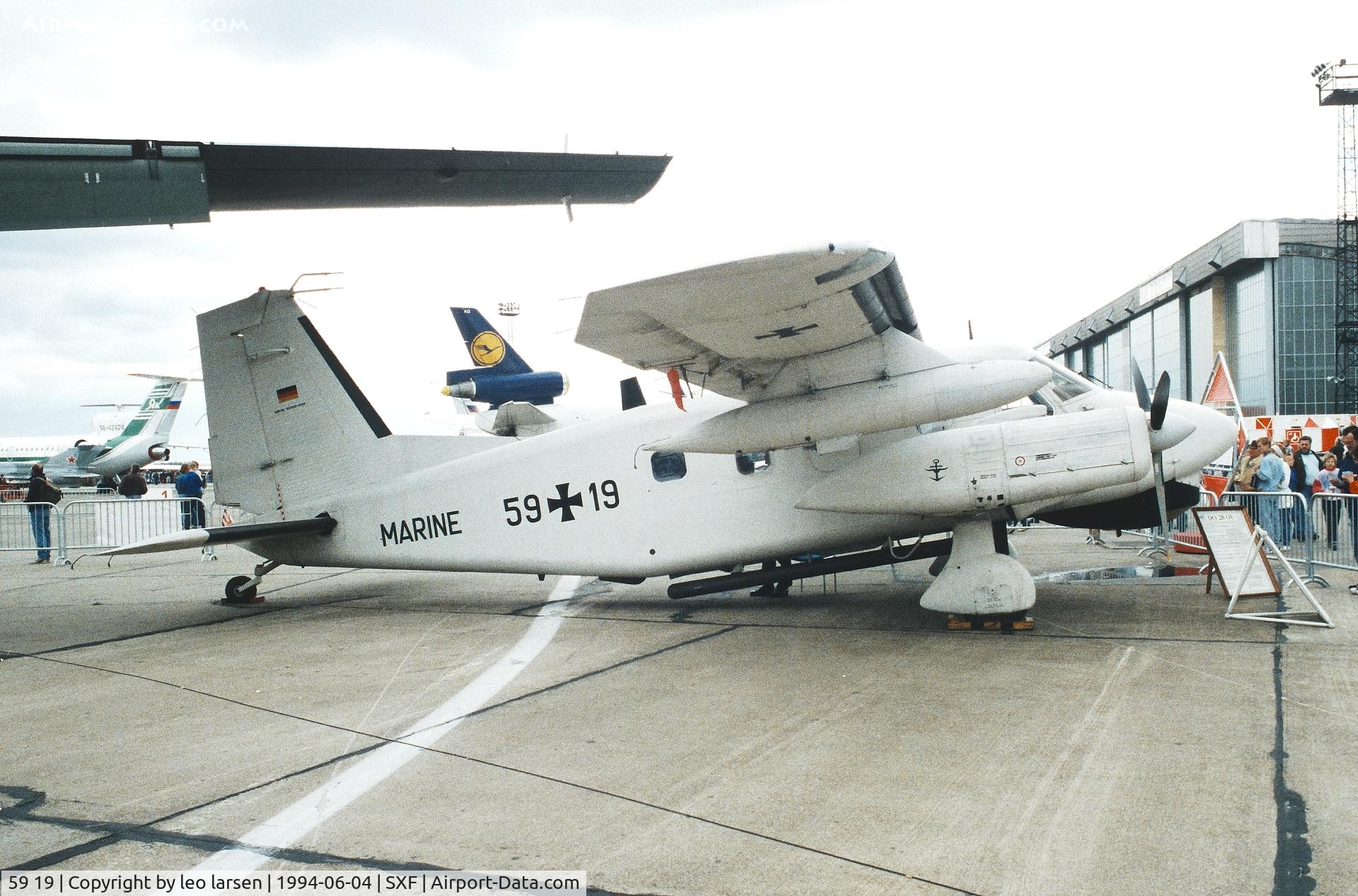 59 19, Dornier Do-28D-2 Skyservant C/N 4194, Berlin Air Show 4.6.1994