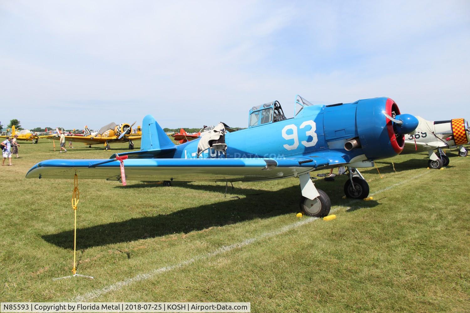 N85593, 1957 North American AT-6D Texan C/N 121-42415, AT-6D