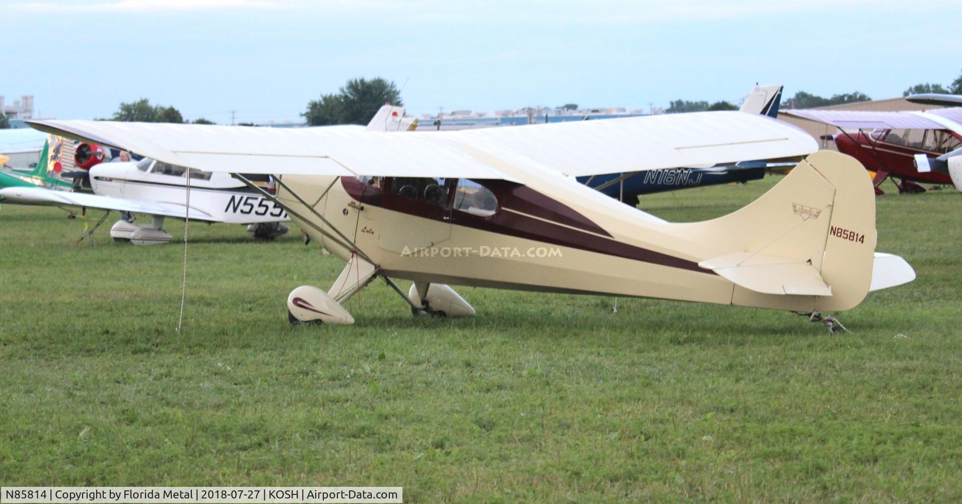N85814, 1946 Aeronca 11AC Chief C/N 11AC-222, Aeronca 11AC