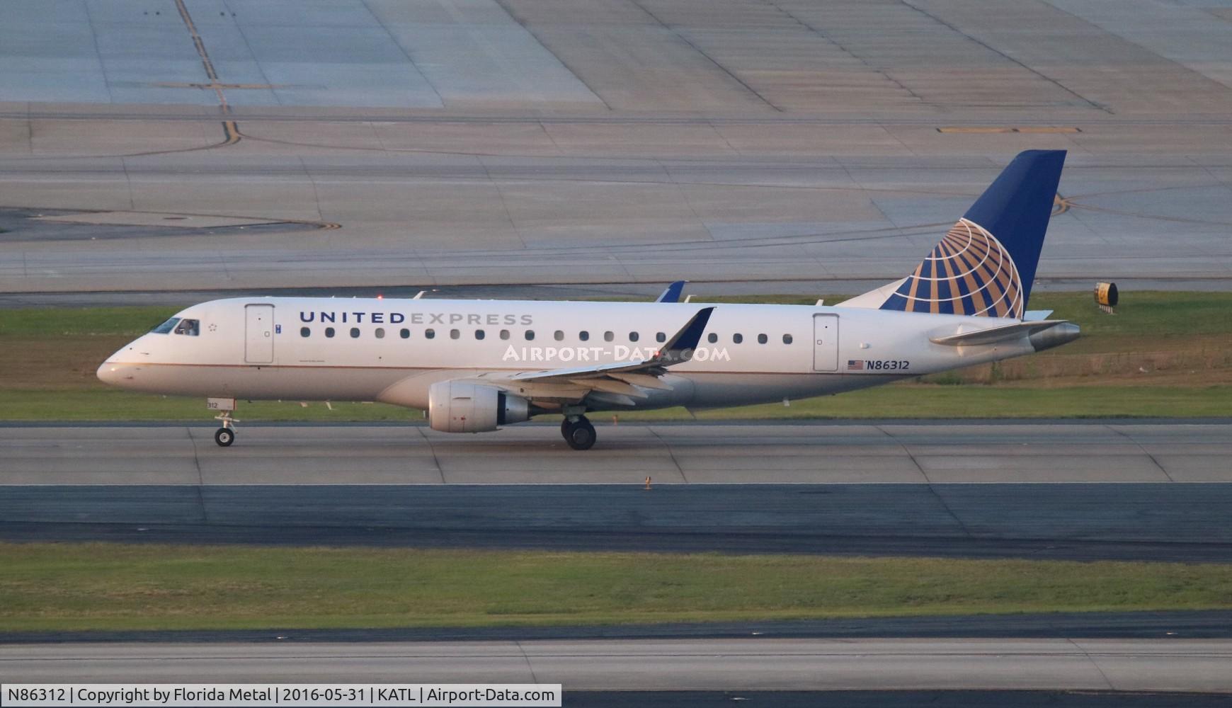N86312, 2014 Embraer 175LR (ERJ-170-200LR) C/N 17000432, Mesa EMB-175LR