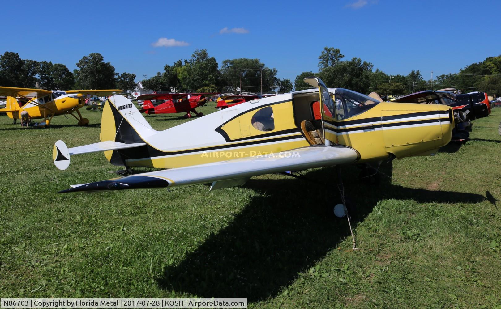 N86703, 1946 Bellanca 14-13 Cruisair Senior C/N 1064, Bellanca 14-13