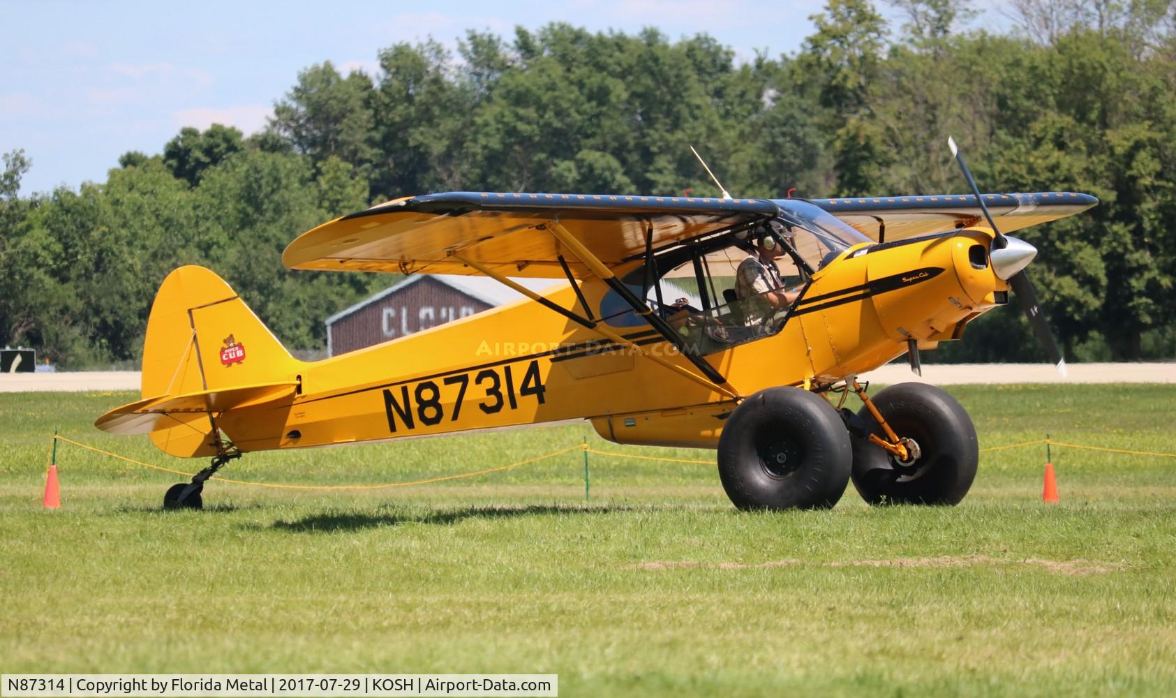 N87314, 1960 Piper PA-18A Super Cub C/N 18-7314, PA-18