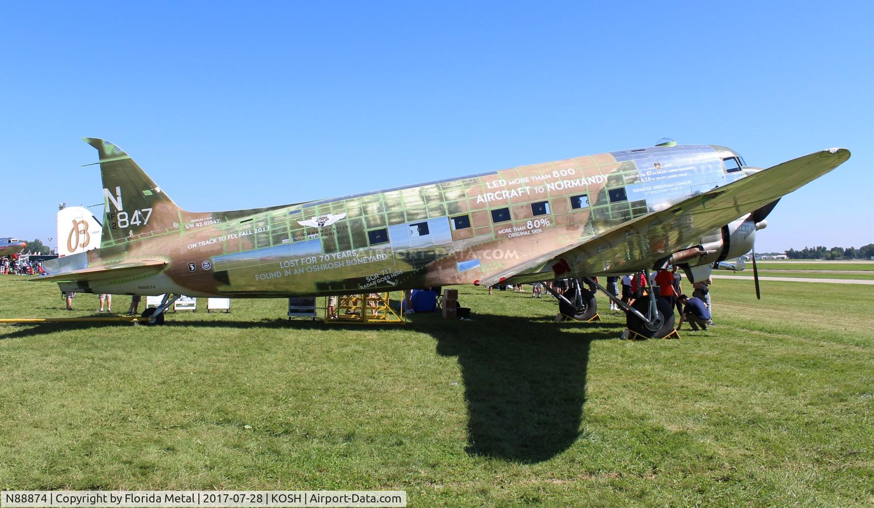 N88874, 1944 Douglas DC3C (C-47A) C/N 12693, Douglas C-47A