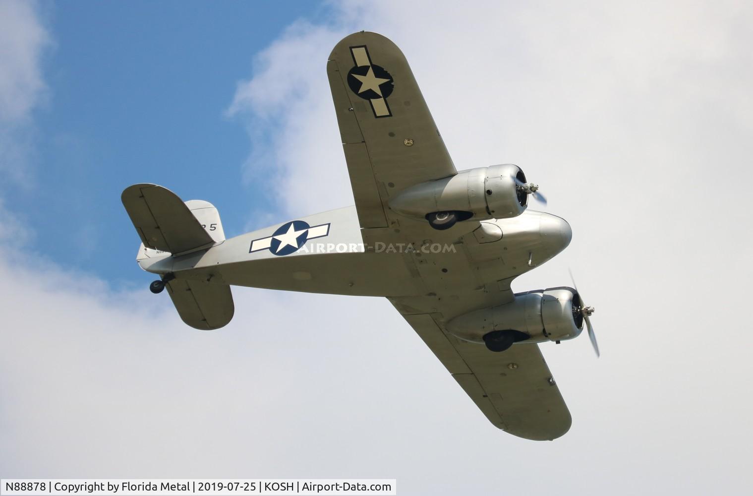 N88878, 1943 Cessna UC-78C (T-50) Bobcat C/N 4121, UC-78C