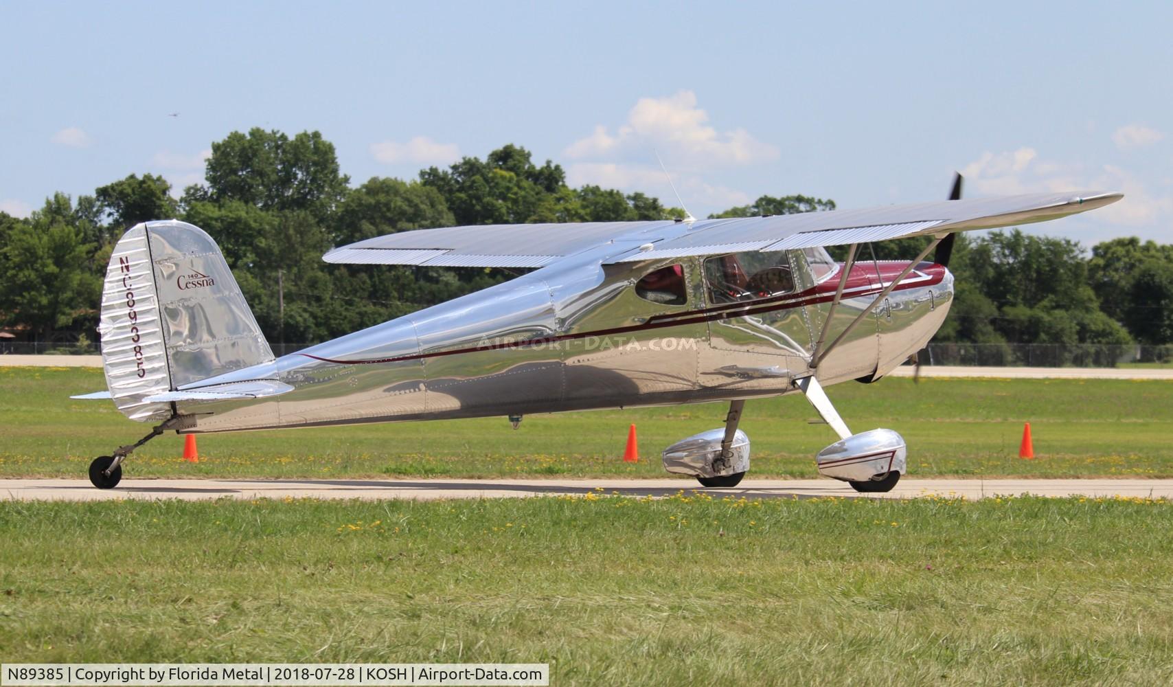 N89385, 1946 Cessna 140 C/N 8417, Cessna 140