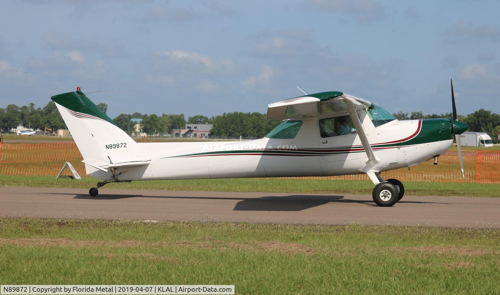 N89872, 1979 Cessna 152 C/N 15282898, Cessna 152 tailwheel
