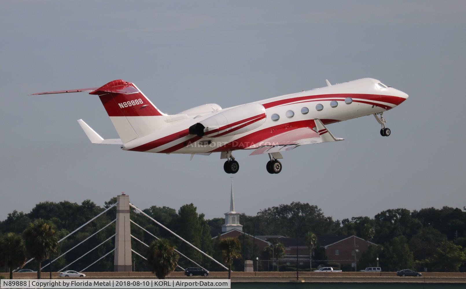 N89888, 1997 Gulfstream Aerospace G-IV C/N 1306, Gulfstream IV