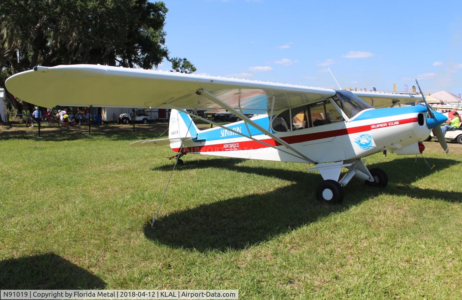 N91019, 1981 Piper PA-18-150 Super Cub C/N 18-8109063, PA-18