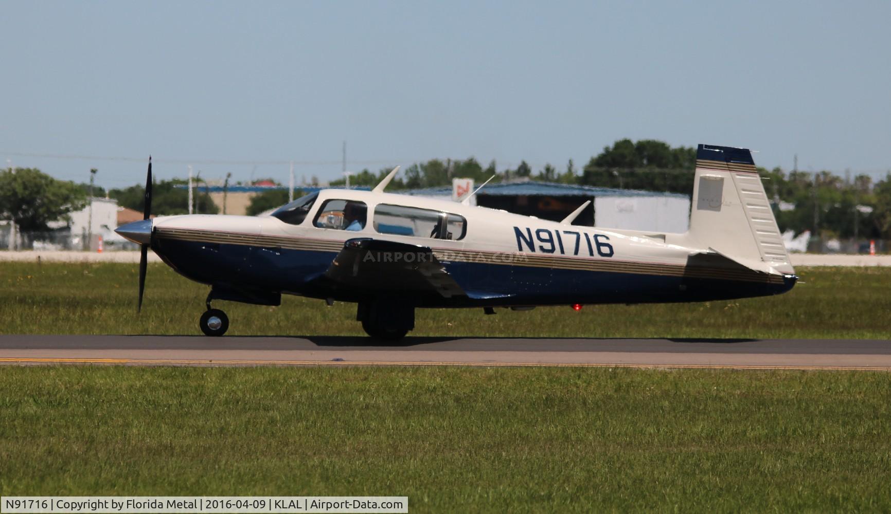 N91716, 1995 Mooney M20R Ovation C/N 29-0041, Mooney M20R