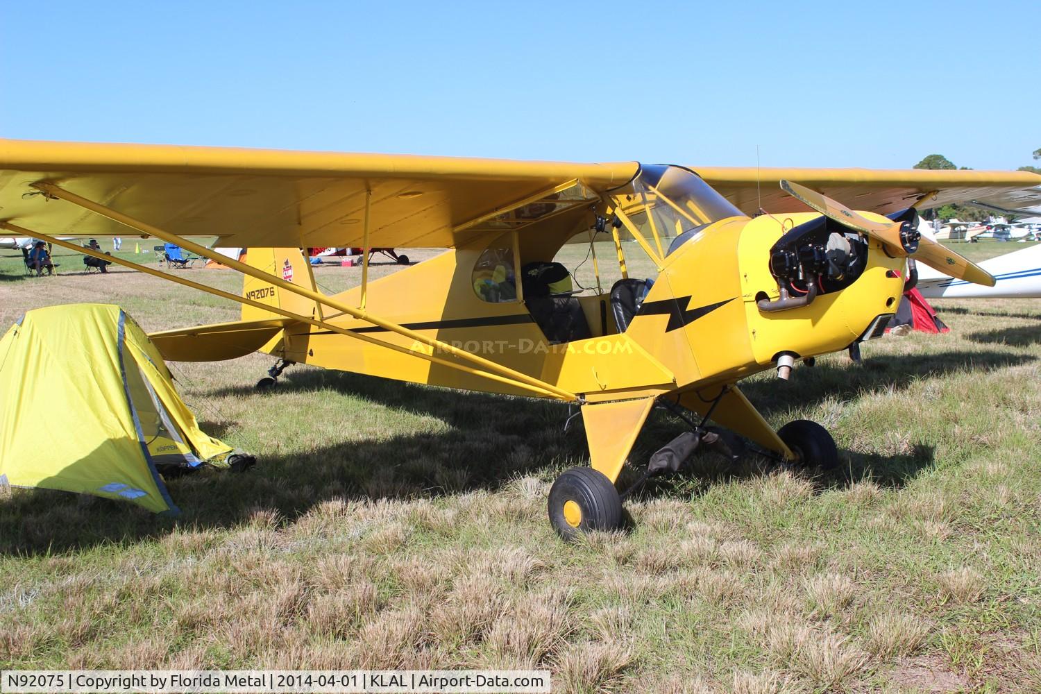 N92075, 1946 Piper J3C-65 Cub C/N 16508, Piper J3 Cub