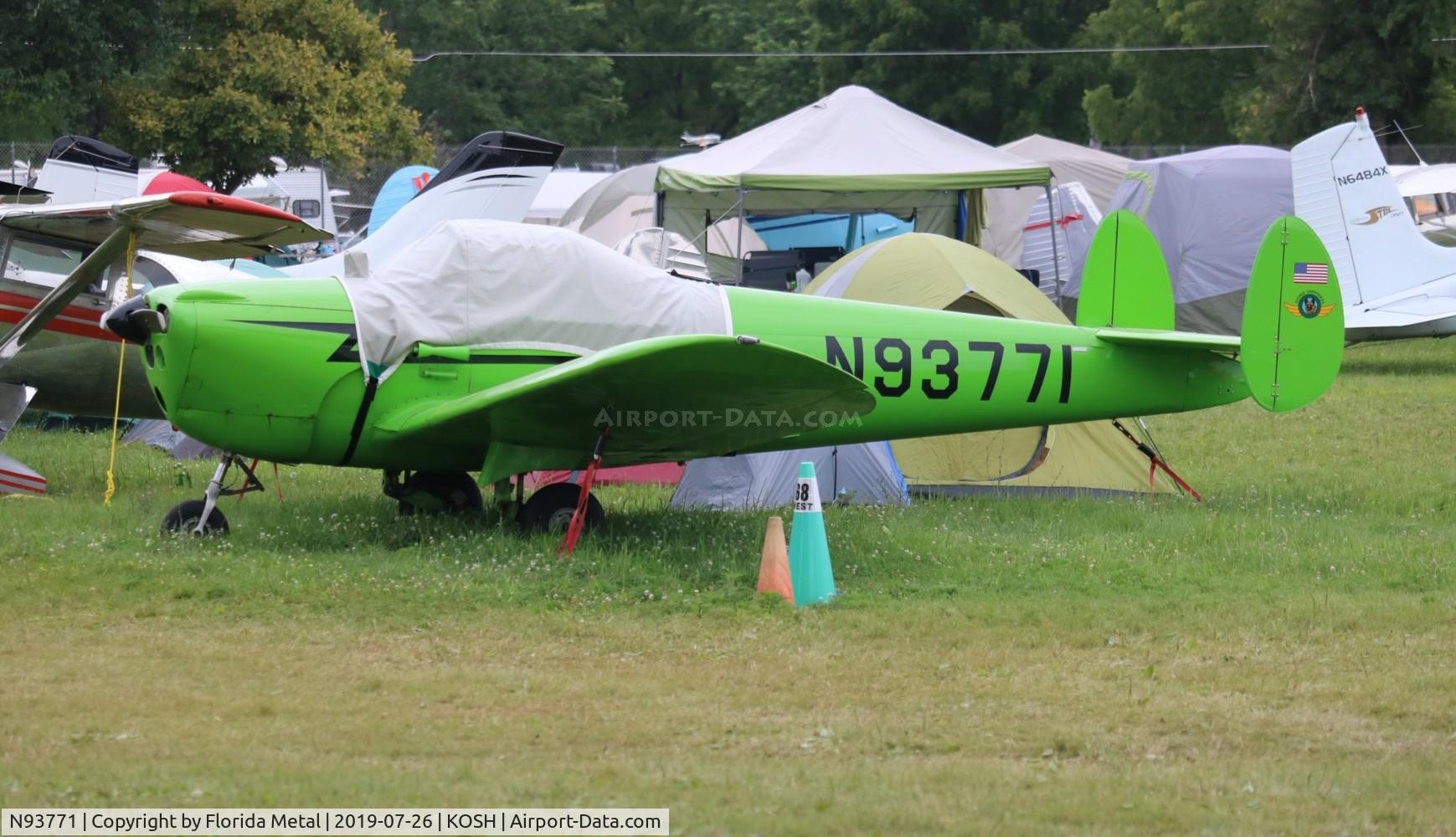 N93771, 1946 Erco 415C Ercoupe C/N 1094, Ercoupe 415