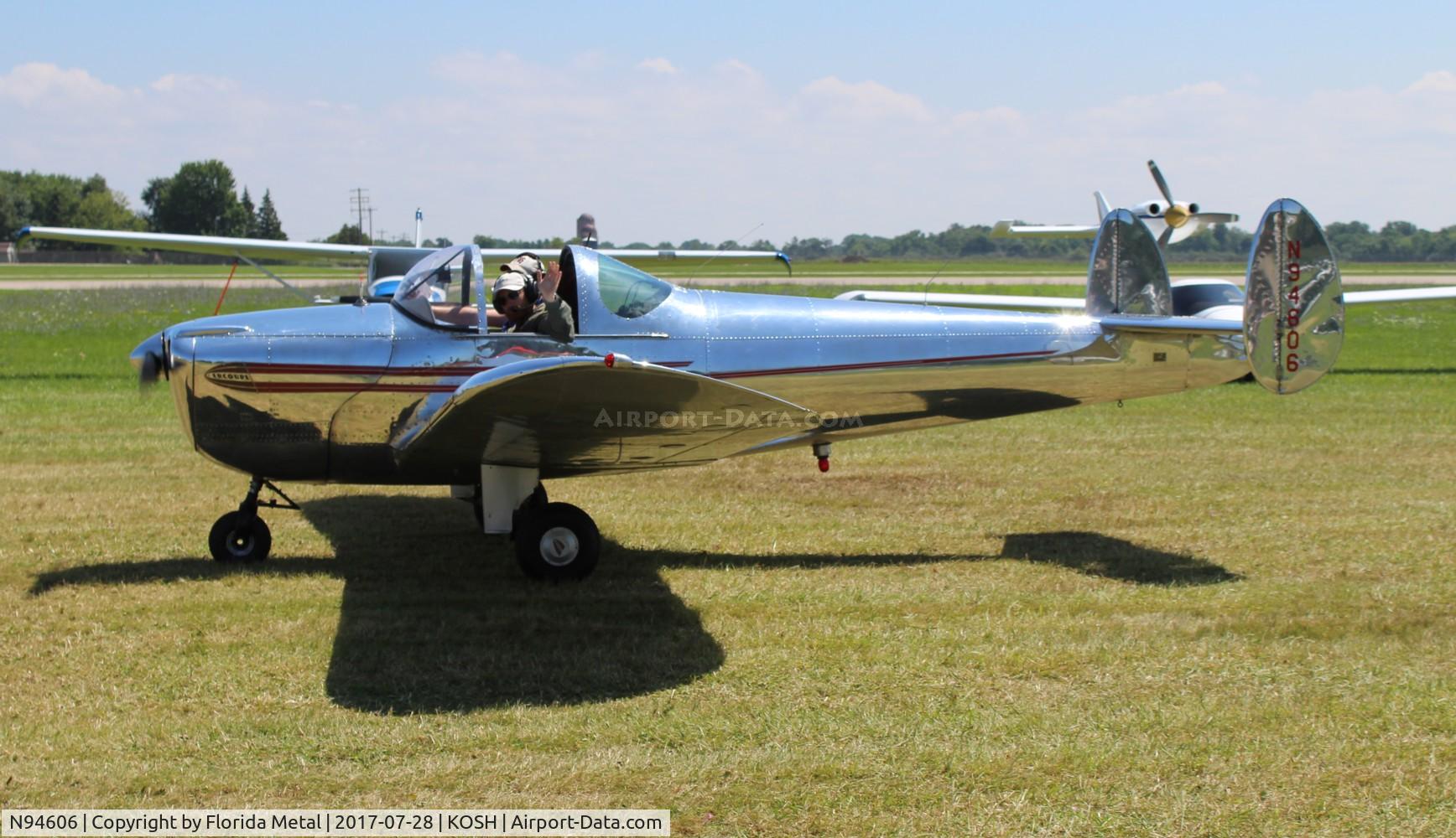 N94606, 1947 Erco 415C Ercoupe C/N 4707, Ercoupe 415