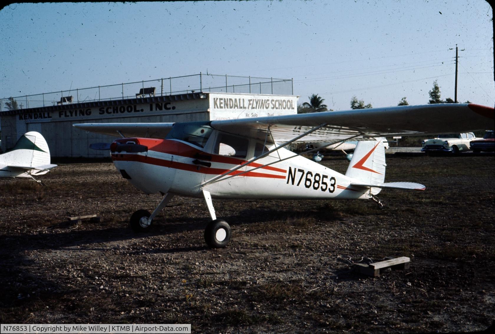 N76853, 1946 Cessna 140 C/N 11287, Owned by my father Paul Willey at this time