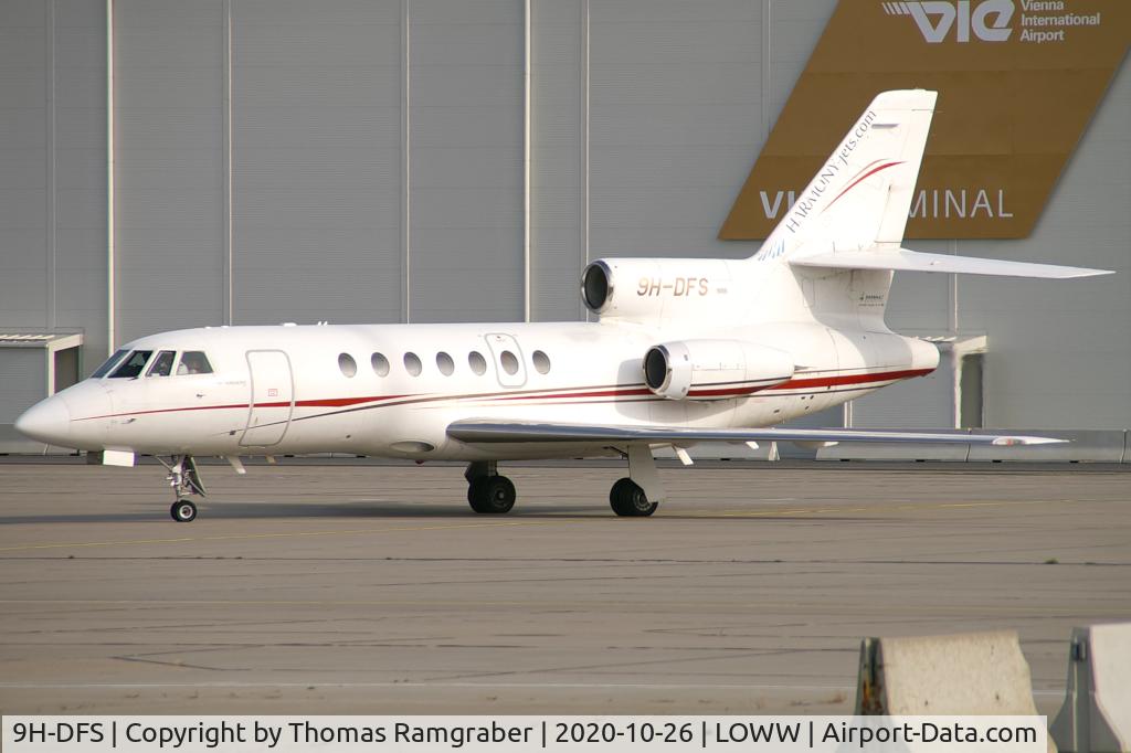 9H-DFS, 1987 Dassault Falcon 50 C/N 185, Harmony Jets Malta Dassault Falcon 50