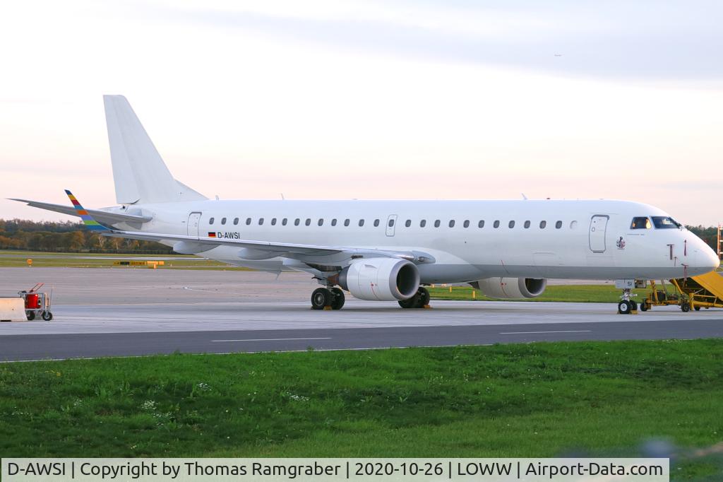 D-AWSI, 2007 Embraer 190LR (ERJ-190-100LR) C/N 19000074, WDL Aviation Embraer 190LR