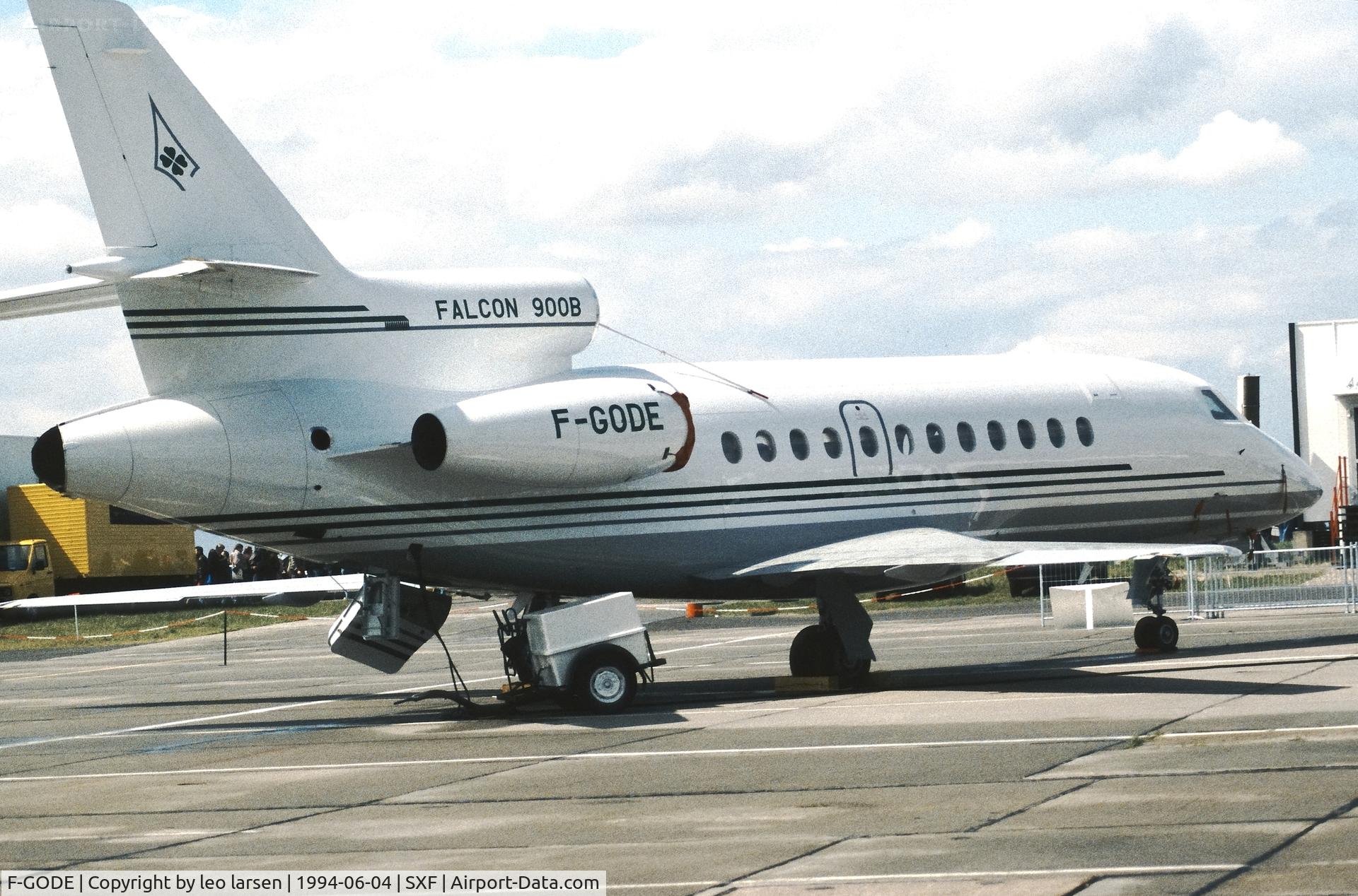 F-GODE, 1994 Dassault Falcon 900B C/N 133, Berlin Air Show 4.6.1994