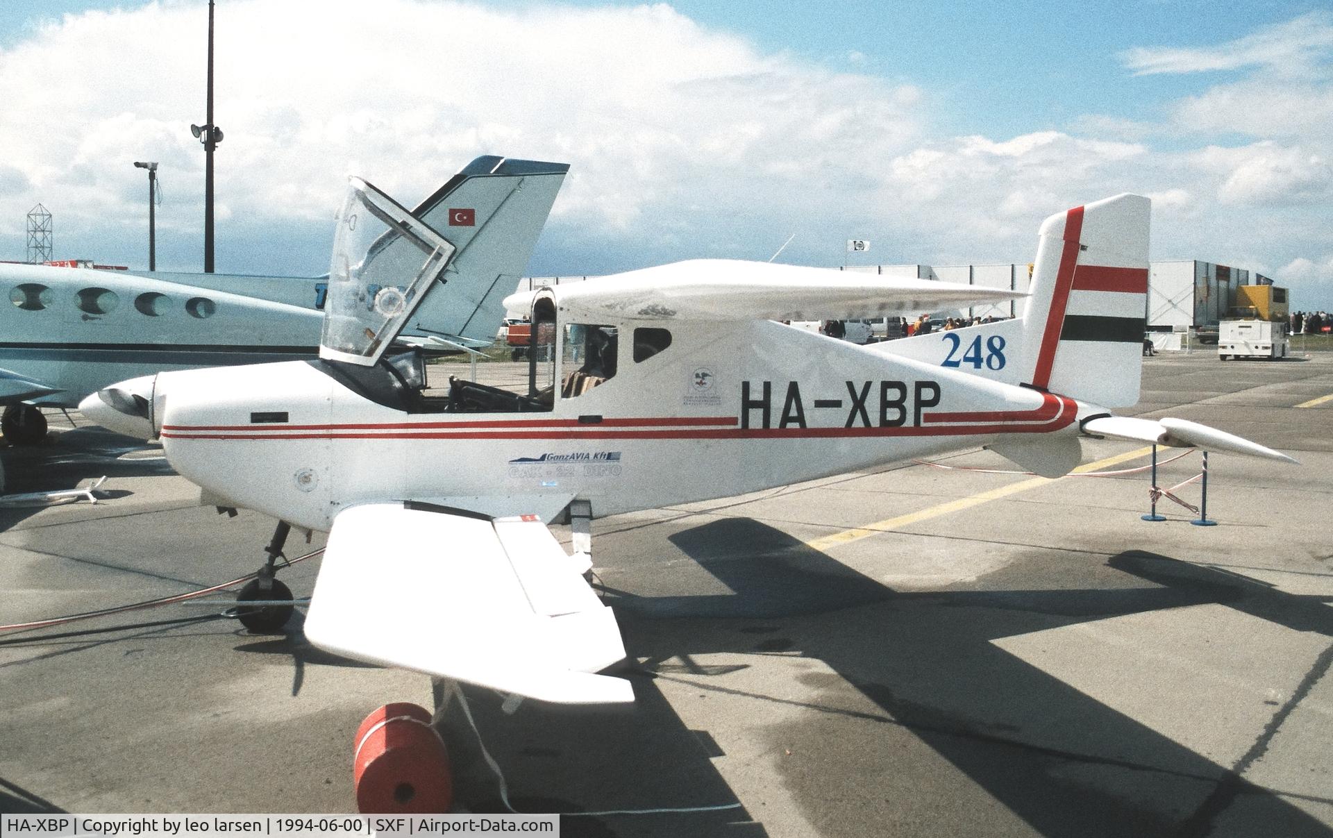HA-XBP, 1993 Ganzavia Ltd. GAK-22 Dino C/N 001-93, Berlin Air Show 4.6.1994