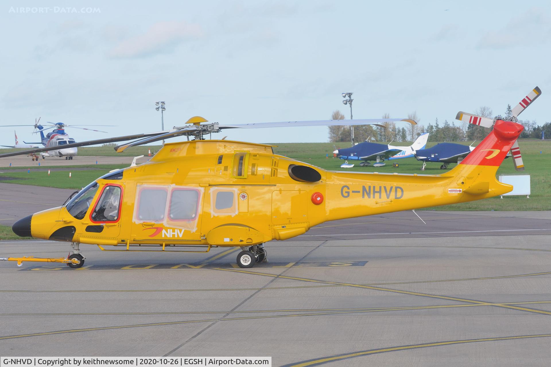 G-NHVD, 2019 Leonardo AW-169 C/N 69113, Removed from hangar with new registration, formerly D-HHPJ.