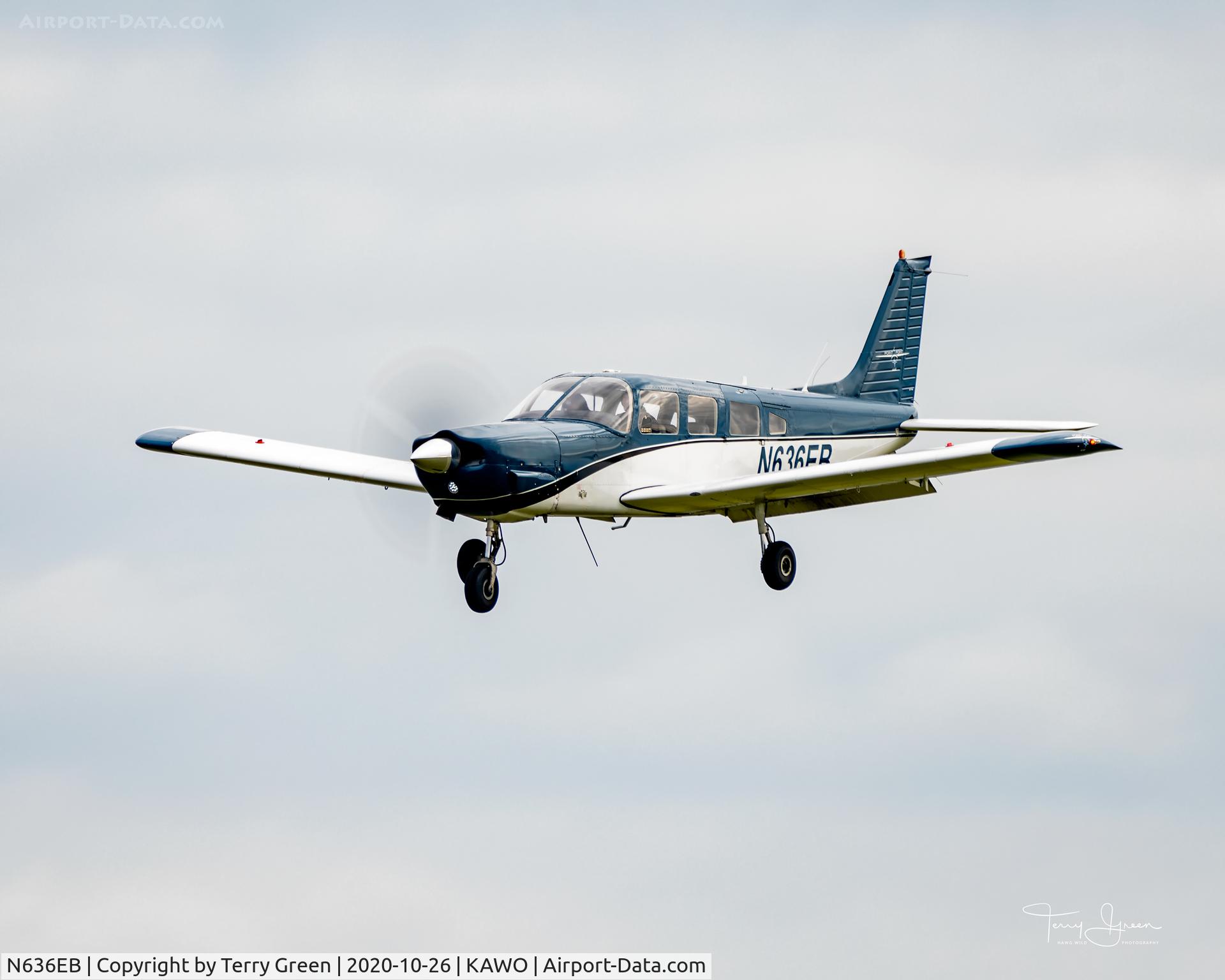 N636EB, Piper PA-32-300 Cherokee Six C/N 32-7940115, KAWO