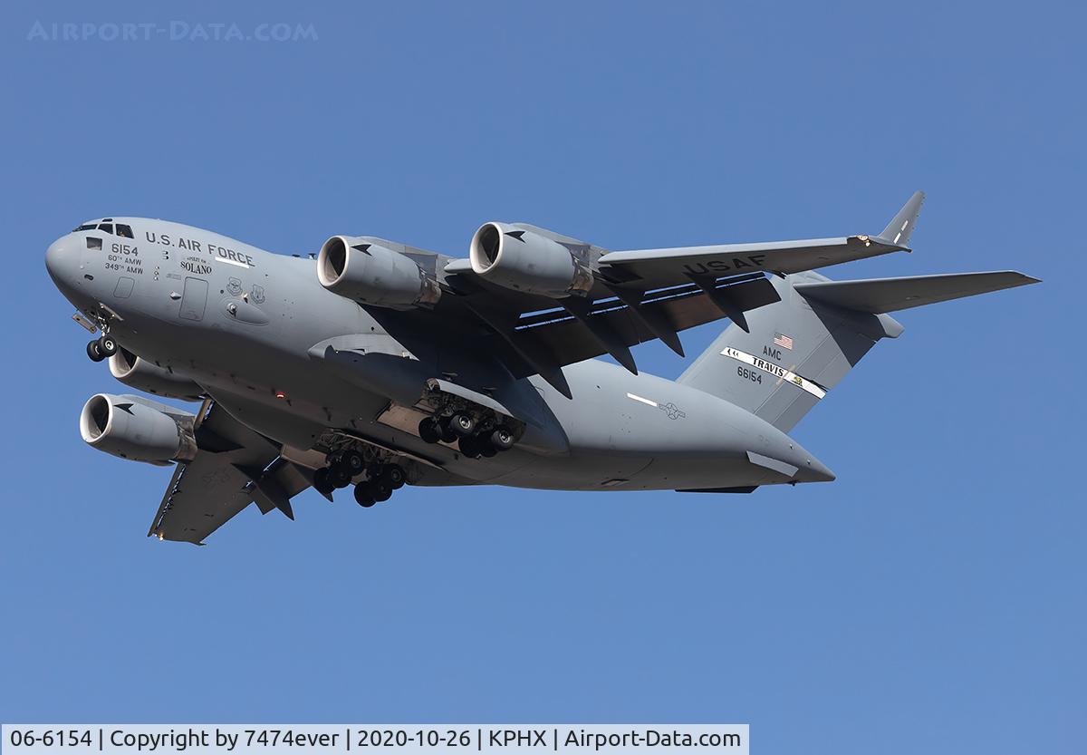 06-6154, 2006 Boeing C-17A Globemaster III C/N P-154, RCH709T
