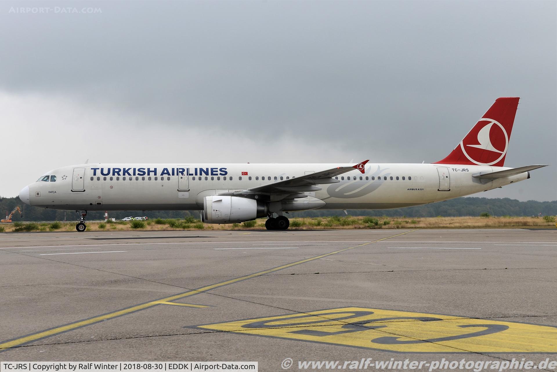 TC-JRS, 2011 Airbus A321-231 C/N 4761, Airbus A321-231 - TH THY THY Turkish Airlines 'Datca' - 4761 - TC-JRS - 30.08.2018 - CGN