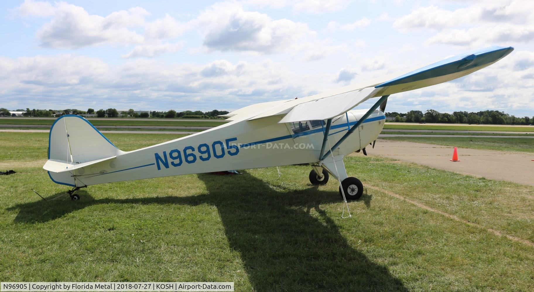 N96905, 1946 Taylorcraft BC12-D C/N 9205, Taylorcraft BC-12D