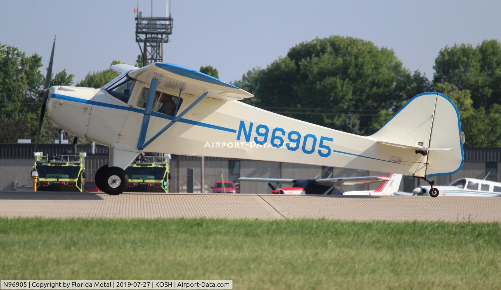 N96905, 1946 Taylorcraft BC12-D C/N 9205, Taylorcraft BC-12D