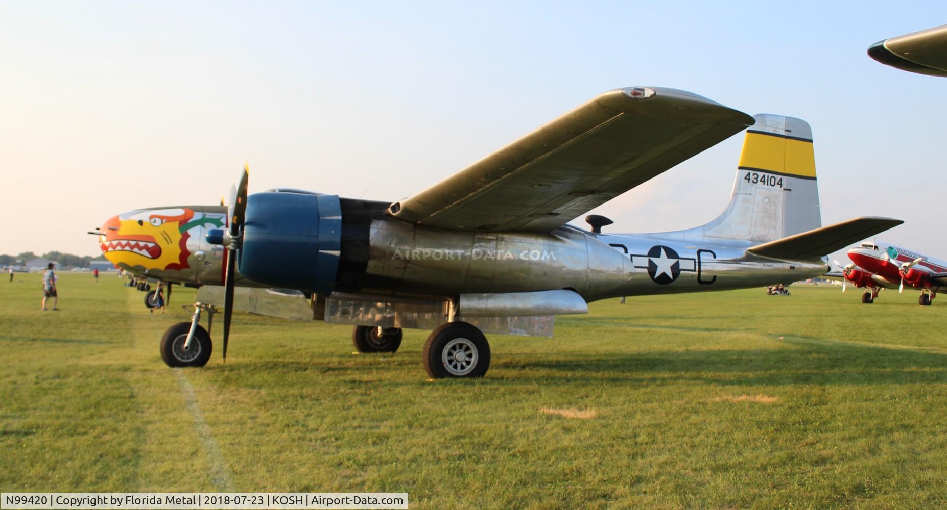 N99420, 1944 Douglas B-26B Invader C/N 27383, B-26B