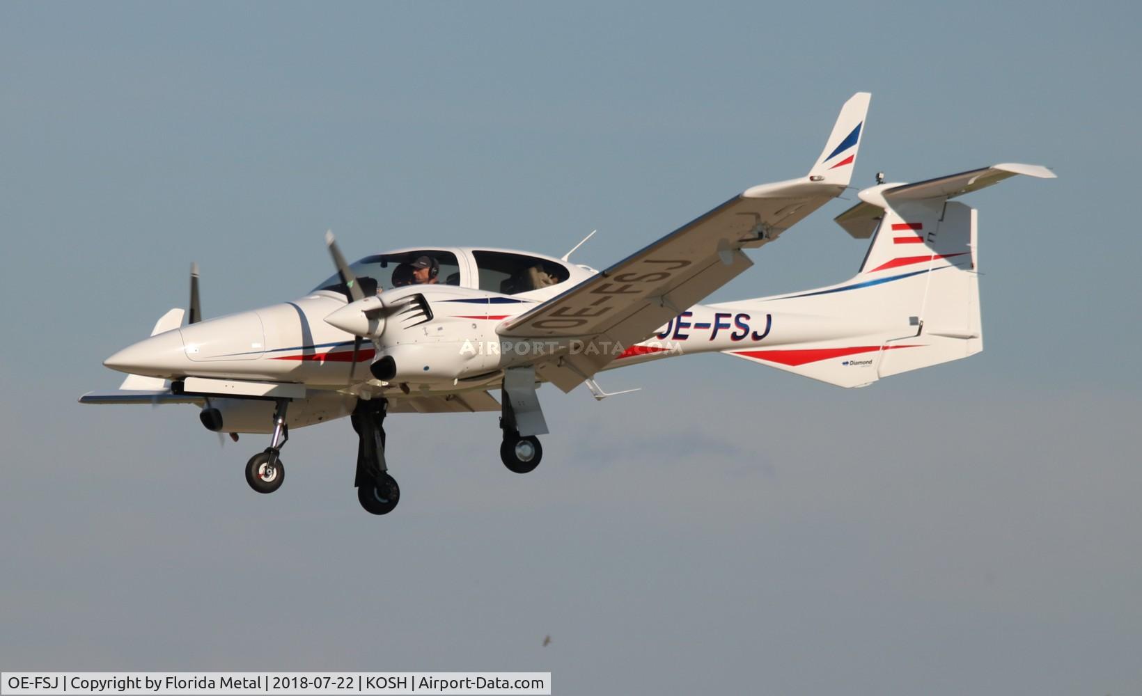 OE-FSJ, Diamond DA-42M Twin Star C/N 42.N020, DA-42M
