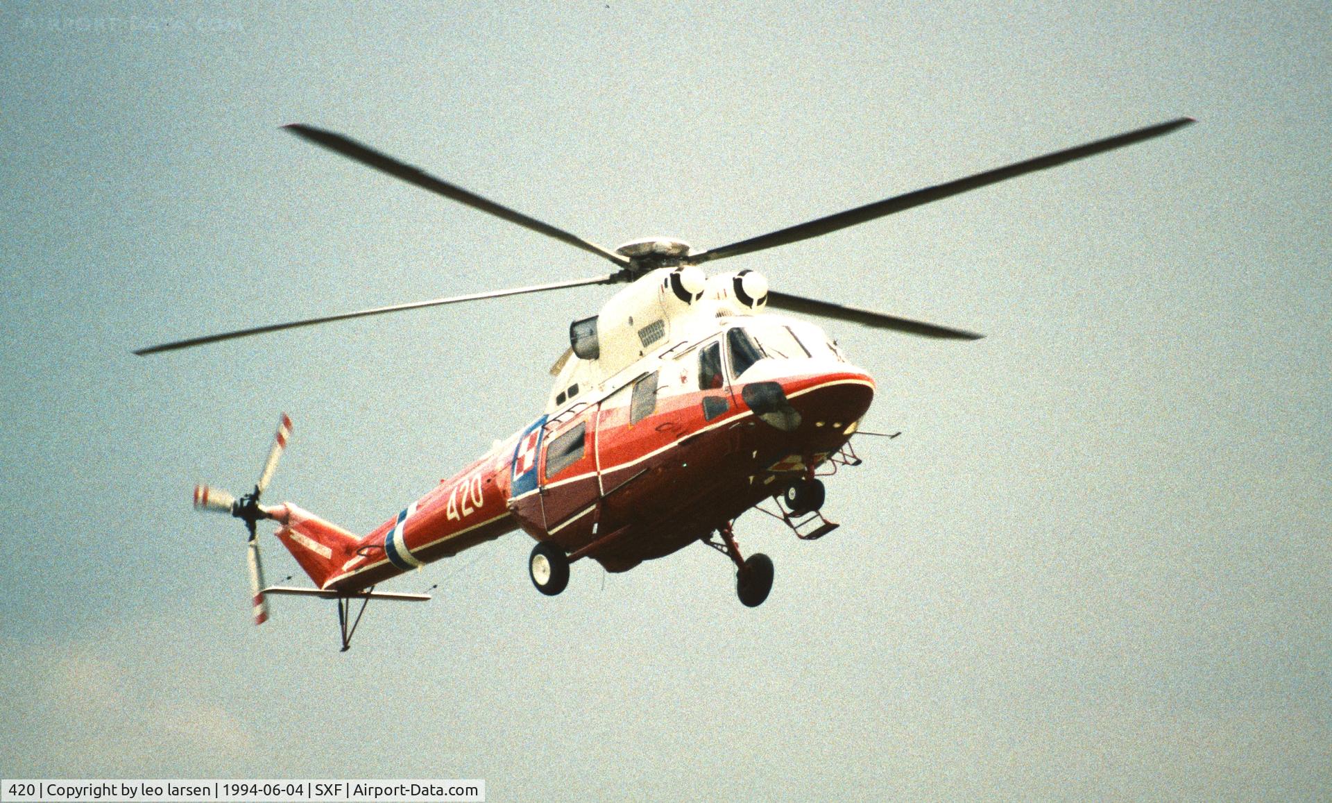 420, PZL-Swidnik W-3A Sokol C/N 300420, Berlin Air Show 4.6.1994