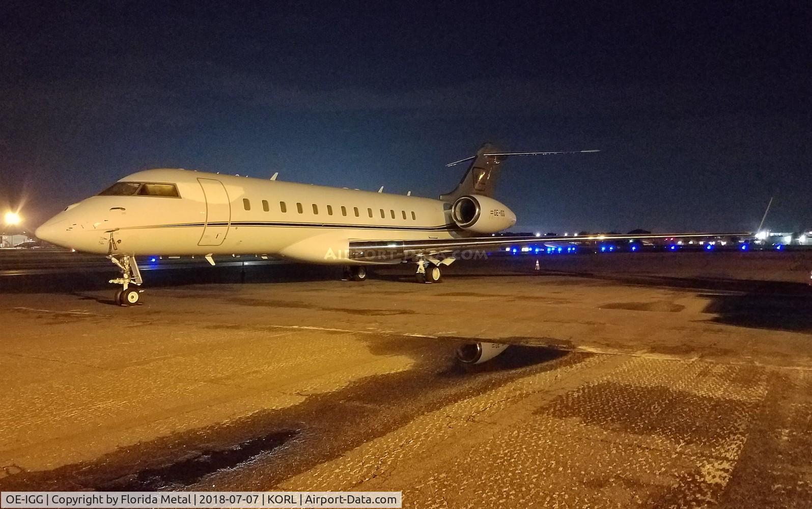 OE-IGG, 2007 Bombardier BD-700-1A10 Global Express XRS C/N 9251, Global Express