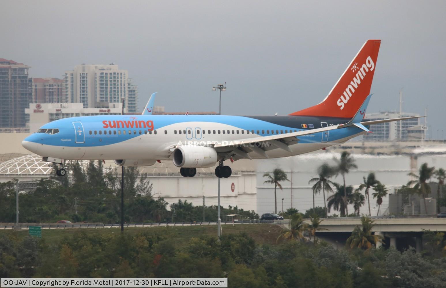 OO-JAV, 2013 Boeing 737-8K5 C/N 40943, Sunwing
