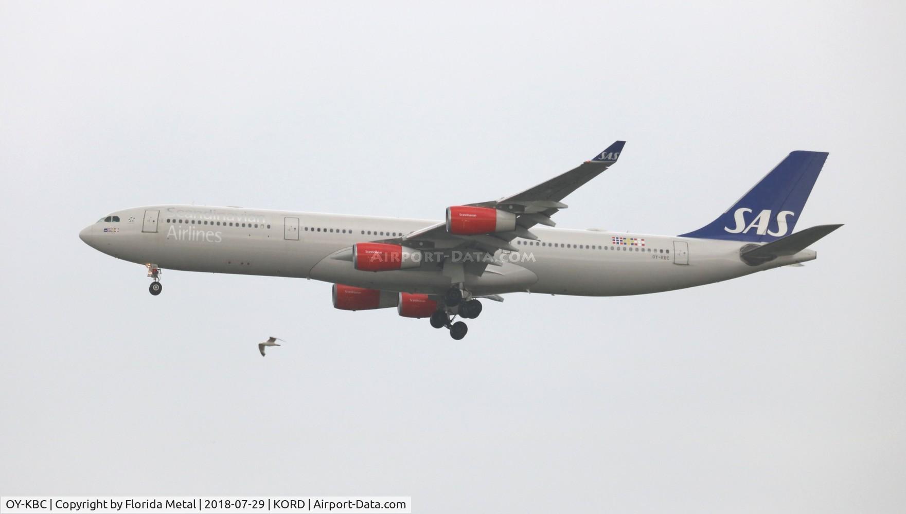 OY-KBC, 2002 Airbus A340-313X C/N 467, SAS A340-300