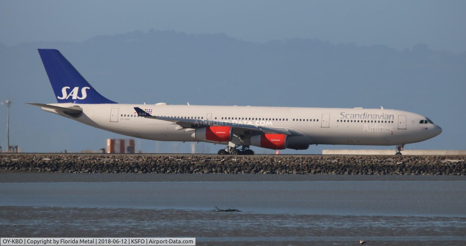 OY-KBD, 2002 Airbus A340-313X C/N 470, SAS A340-300