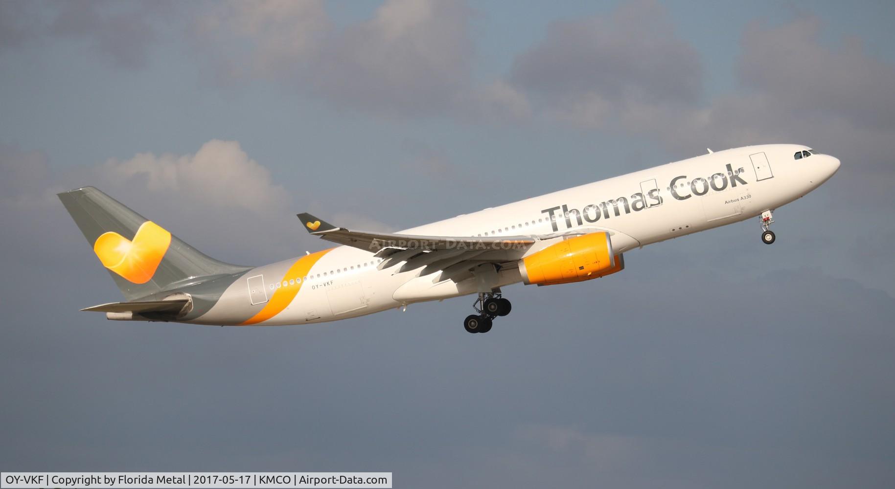 OY-VKF, 1999 Airbus A330-243 C/N 309, Thomas Cook