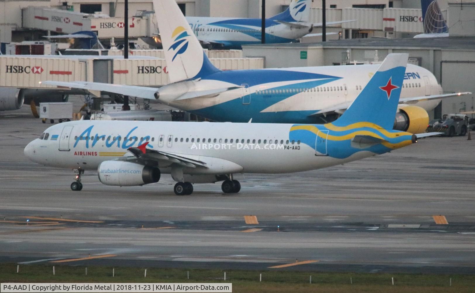 P4-AAD, 1998 Airbus A320-232 C/N 805, Aruba A320
