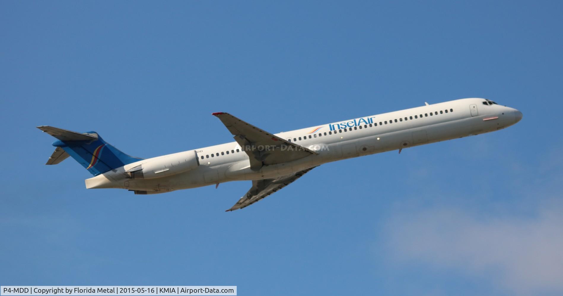 P4-MDD, 1990 McDonnell Douglas MD-82 (DC-9-82) C/N 49972, Insel Air